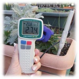 オガ電子 簡易型水分計 MDRX-1 (付属センサー：P25N 土壌など柔らかい 