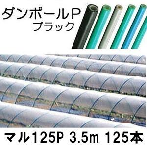 ダンポールp マル125 3 5ｍ 黒 トンネル幅250cm 徳用 125本 トンネル支柱 アーチ支柱 Saka3046 ザ タッキーyahoo 店 通販 Yahoo ショッピング