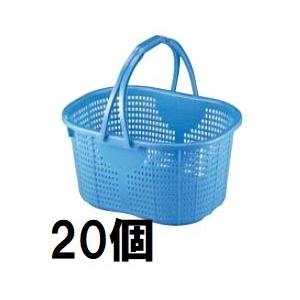 アロン化成 (個人様宅配送不可 20個セット特価) 小判型収穫かご 16L