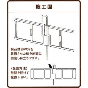 (10本セット) 楽育用杭 Φ4×200mm ...の詳細画像2