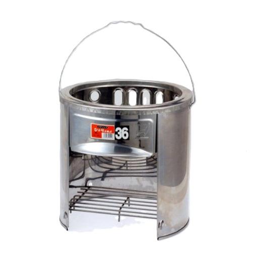 ステンレスかまど 36cm ひかりカマド 36型 SK-36 (かまど単品) ［餅つき 炊き出し 竃...