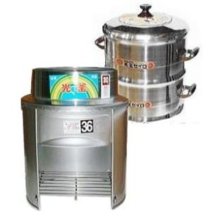 (徳用3点セット) ホームカマド36cm HK-36S 羽釜30cm 長生セイロ(公徳セイロ)30c...