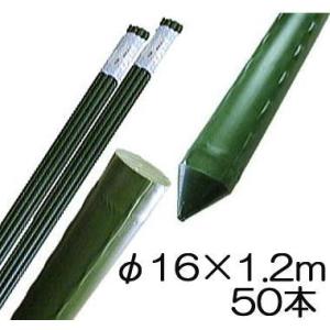 SHINSEI (50本セット) 園芸支柱 イボ付 鋼管竹 φ20mm×2.1m 20×2100mm