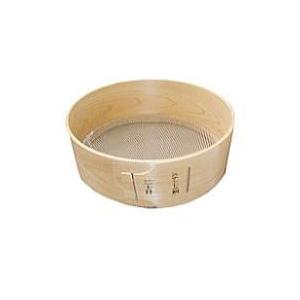 特選国産品 桧曲輪加工 (木製小通し) 浅7寸 (約20cm×6cm) (網目選択 70目 80目 ...