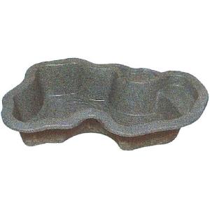引取り可】ひょうたん池 みかげ調 プラ池 メダカ 金魚 他 70×40