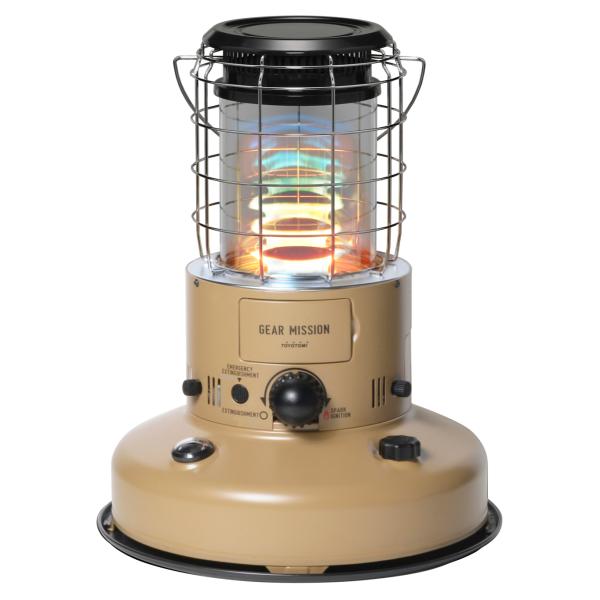 (在庫限り 廃番色) トヨトミ 石油ストーブ RR-GE25(T) コヨーテブラウン色 レインボー ...