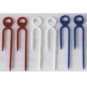 (600本入) ニューとめきち (赤・白・青) 200本入×3袋 スイカ・メロンなどの整枝に (誘引...