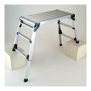 ピカコーポレイション 四脚アジャスト式足場台 DWX-W6908C 天板