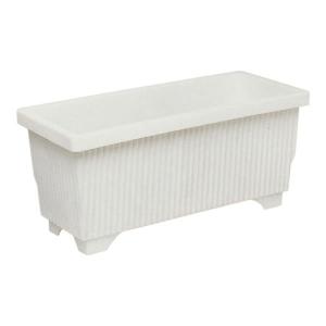 大和プラスチック ホワイトプランター W-100型 【ファイバーグラス製
