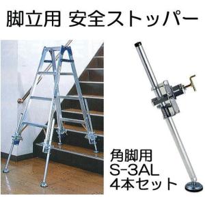 足場台 ワントゥスリー 4本セット フリーストッパー123 4本(1組) 安全ストッパー ワンツースリー 丸