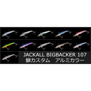 ジャッカル　ビッグバッカー107　鰤カスタム　アルミカラー【送料220円】