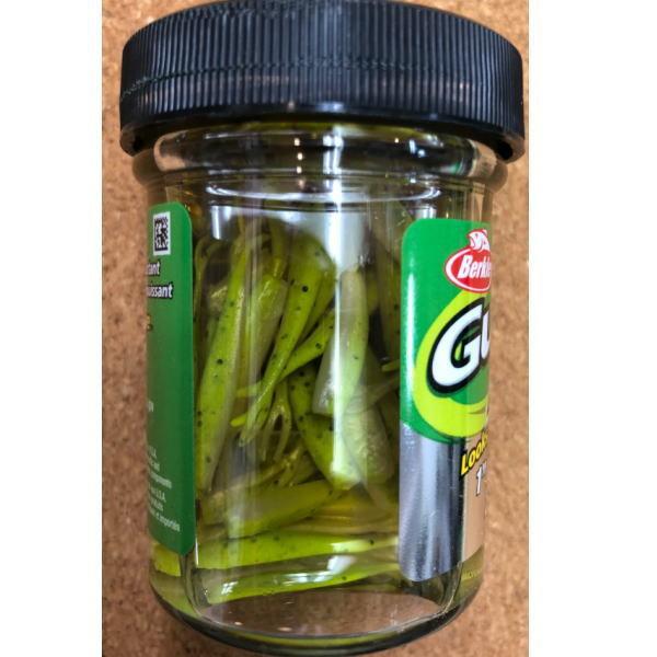 バークレイ ガルプ！インチミノー アライブミノー チャートリュースシャッド