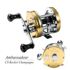 ABU アブガルシア　アンバサダー CSロケット AMB　5500CS Rocket Champagne｜tackleislandsukimaru