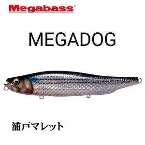 メガバス メガドッグ 220 MEGADOG ＃浦戸マレット｜tackleislandsukimaru