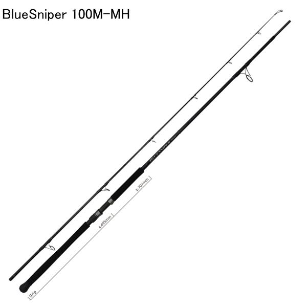 ヤマガブランクス ブルースナイパー 100M-MH Type:AR　BlueSniper