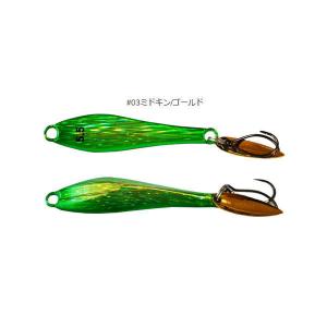 インクスレーベル ナッゾジグ ライトゾーン 5.5g 03 ミドキン/ゴールド NAZZO JIG