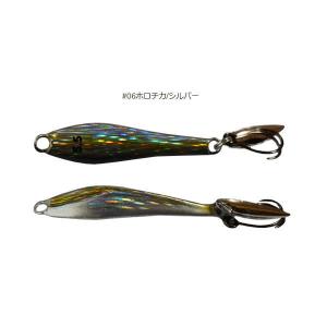 インクスレーベル ナッゾジグ ライトゾーン 5.5g 06 ホロチカ/シルバー NAZZO JIG