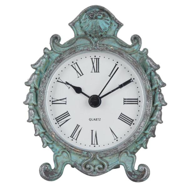 (Dark Green) - NIKKY HOME Baroque Style Pewter Qua...