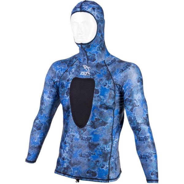 IST P-Guard Camouflage Hooded Rash Guard (X-Large,...