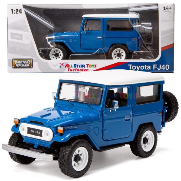 All Star Toys トヨタ ランドクルーザー FJ40 ロイヤルブルー カスタムオフロードホ...