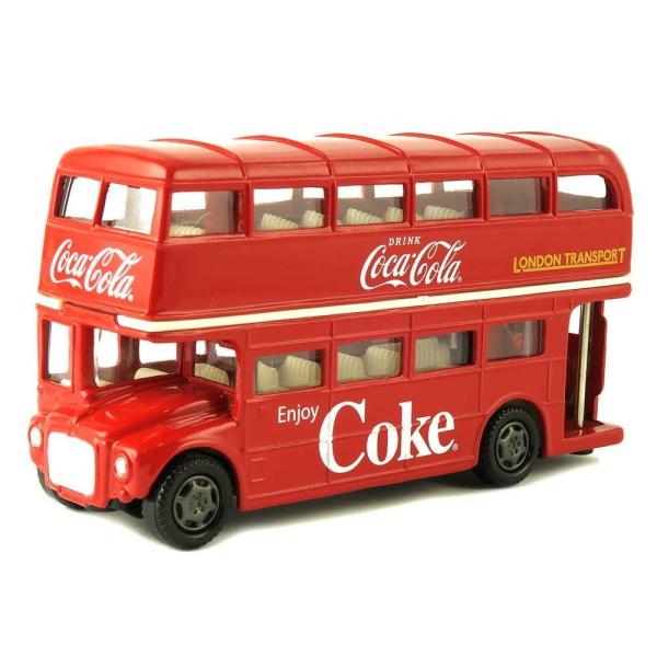 Coca Cola(コカ・コーラ)シリーズ ルートマスター ロンドン ダブルデッカー バス 1/64...