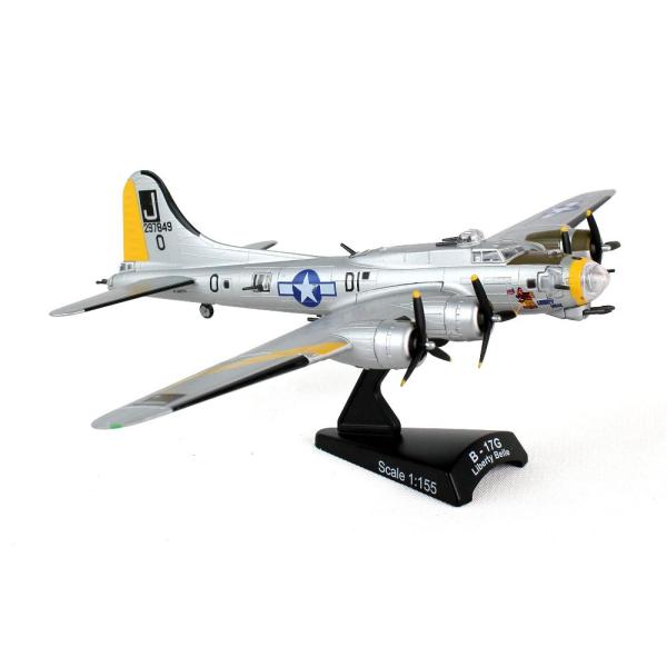 POSTAGE STAMP 1/155 B-17G フライングフォートレス アメリカ空軍 Liber...