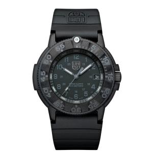 ルミノックスLUMINOX 腕時計 ネイビーシールズ ダイブウォッチ オリジナルシリーズ1 ブラックアウト 3001 BlackOut メンズ 品