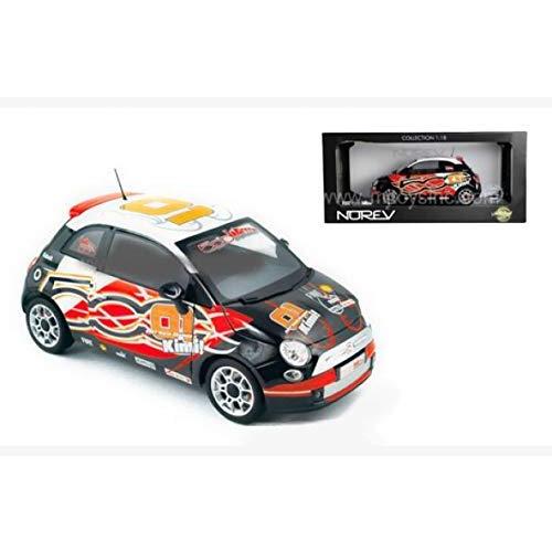 NOREV DIECAST 1:18 2008 Fiat 500 WROOM Kimi Raikko...