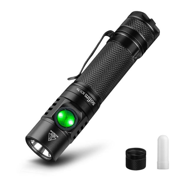 sofirn SC31 Pro Rechargeable EDC Flashlight, Super...