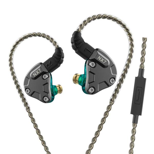 NICEHCK NX7 in Ear Earphone 4BA+Dual Carbon Nanotu...