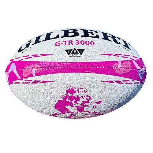 Gilbert G-TR3000 Pink Camo Rugby Training Ball