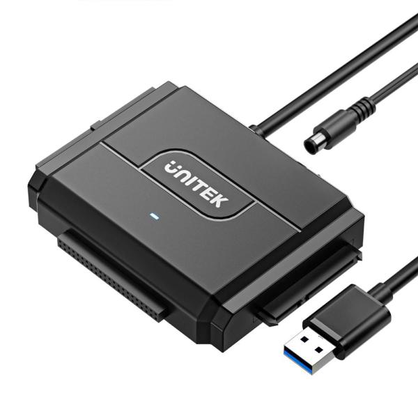 Unitek IDE SATA 両方対応 USB3.0 ドライブ交換アダプター 2.5/3.5インチ...