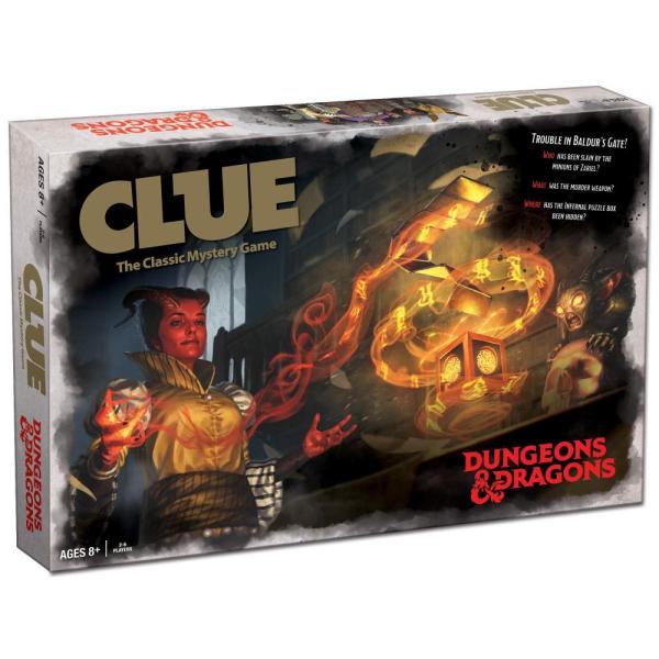 D &amp; D CLUE BOARDGAME (C: 0-1-2)