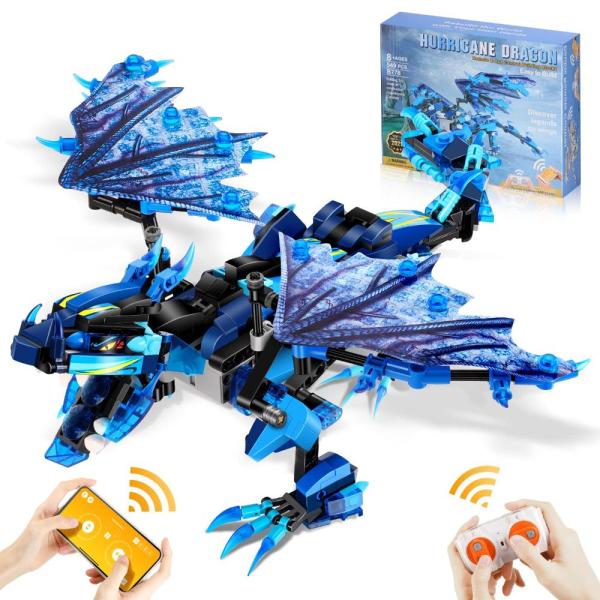 Sillbird Hurricane Dragon Building Kit, Remote &amp; A...