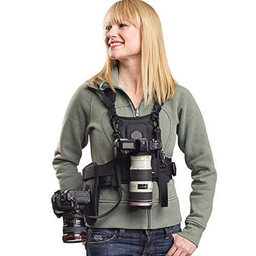 Sevenoak デュアル カメラ ホルスター ストラップ Canon Nikon 用 マルチ キャ...