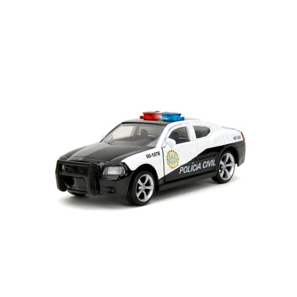 Fast &amp; Furious 1:32 2006 Dodge Charger Police Car ...