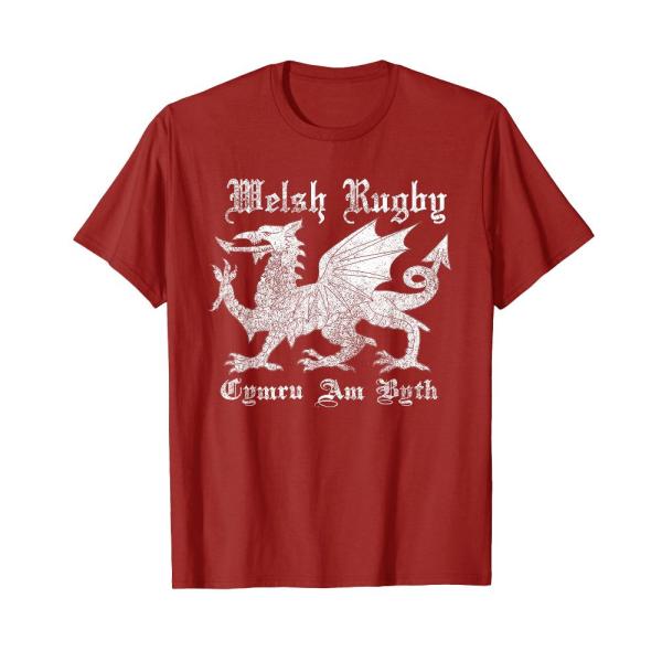 Vintage Welsh Rugby Shirt or Gift | Wales Rugby Fo...