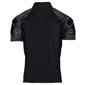 Kryptek メンズ タクティカル ラグビー 19TACRSSBKT4 ブラック/タイフォン M