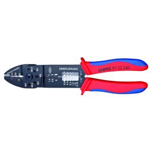 KNIPEX（クニペックス）:クニペックス 圧着ペンチ 215mm 9722-240 型式:9722...