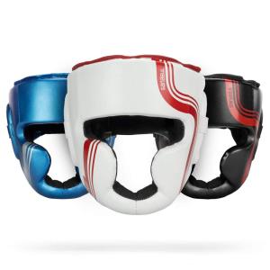 (S/M White/Red) - Sanabul Core Series Boxing MMA Kickboxing Head Gearの商品画像