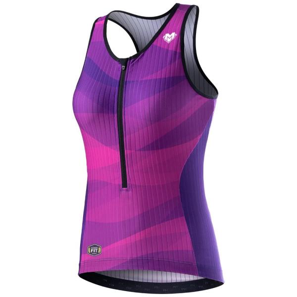 MY KILOMETRE Womens Tri Singlet Racerback Tri Tank...