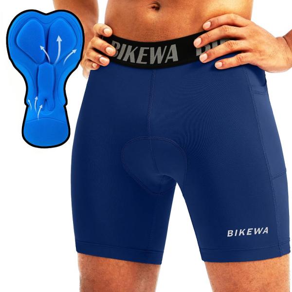 Men&apos;s 4D Padded Bike Shorts Cycling Underwear Moun...