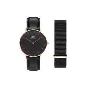 Daniel Wellington ギフトセット クラシック シェフィールド 36mm ローズゴール...