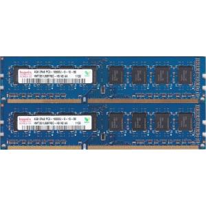 hynix 10600U (DDR3-1333) 4GB x 2枚 = 合計8GB デュアルチャンネ...