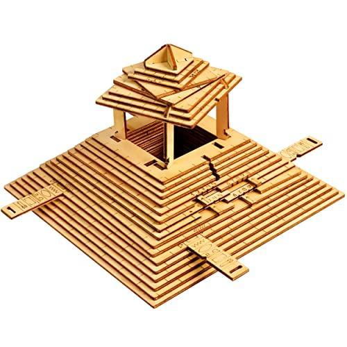 ESC WELT Quest Pyramid 立体パズルボックス クルーボックス 頭の体操木製パズル...