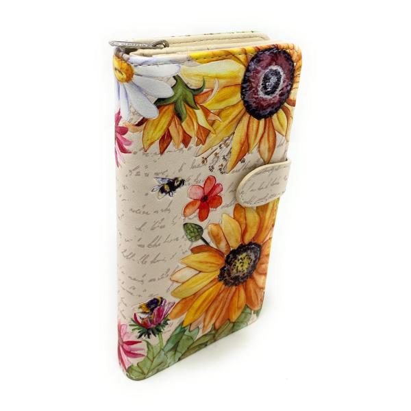 Shag Wear Sunflower Large Women&apos;s Wallet Beige