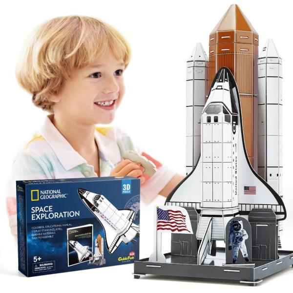 (Space shuttle) - CubicFun National Geographic NAS...