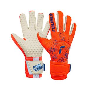 Reusch Pure Contact Speedbump Goalkeeper Gloves Orange/White Size 11の商品画像
