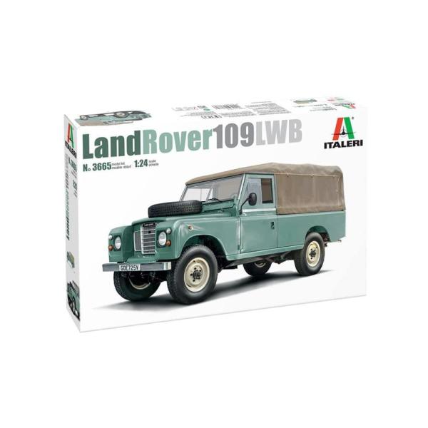 イタレリ 1/24 ランドローバー 109 LWB (日本語説明書付) プラモデル IT3665 成...