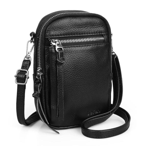 befen Small Crossbody Bag Genuine Leather Wallet p...
